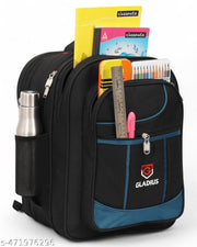 Gladius 50L stylish triple partition backpack for 4th-10th class