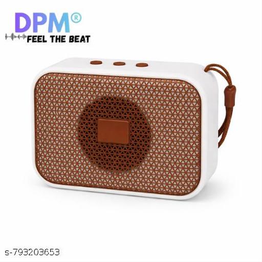 DPM Wireless Bluetooth Speaker with LED Light Effect and Deep Bass Audio
