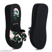 Two Soft Women's Daily use stylish slippers/flipflop/Heels Slipper for Women & Girls