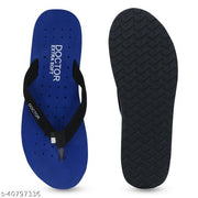 DOCTOR EXTRA SOFT Blue-OR-D-19 Women's Orthopaedic Diabetic Comfort Daily Use Slippers & Flipflops