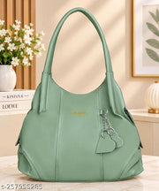 Branvy Fashion Green Trendy Ladies Purse | Stylish PU Leather Shoulder Bag for Daily Use & Outings
