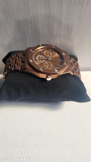 Analog Men's  Stainless Steel ChainMetropolitan LooksWatch