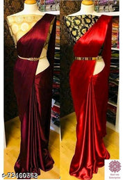 SATIN SAREE COMBO