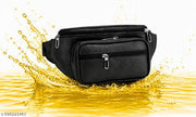 Premium Waterproof Waist Bag for Men & Women | Multi Pocket Travel Sling Belt Bag | Adjustable Strap