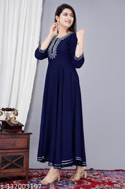 women anarkali kurti. Trending kurti for women