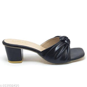 Orally Block Heel Slipper For Women And Girl