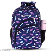 ISB Printed Backpack for school collage office Traveling Outdoor  Waterproof Polyester Material High Quality Bag Men Women Boys and Girls