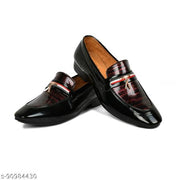 DESTA Men's Brown Decent Look Synthetic Slip on Formal Shoe