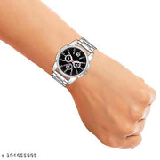New Generation Watch Combo for Men and Boys Analog Watch - For Boys Stainless Chain Watch and Om Kadu Combo For Men and Boys