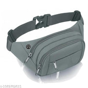 Waist Bag, Multi-Pocket Lightweight, Durable Compact Fanny Pack (GARY))
