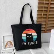 BLACK TOTE BAG WOMEN