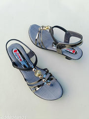 Sandal chappal fancyName : stylish flat slipper Name: stylish flat slipper  Material: EVA Sone Material: Pvc Patterm solid Fastening  & Back Detail: Ankle Loop Net Quantity (N):1 Sizes: IND-4, IND-5, IND-6, IND-7, IND-8, IND-9