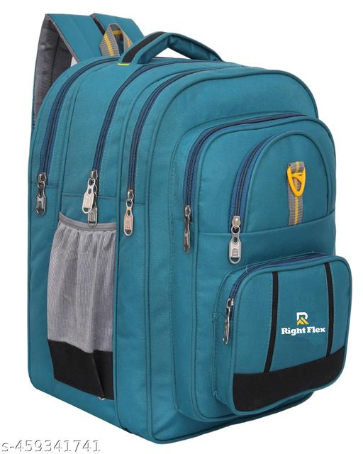 Size: M (15-30L) Right Flex Waterproof School Bags For Boys & Girls 4th Class To 10th Class Heavy Quality backpack Luggage & Travel Bags