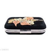 Zari Embroidery Women's Clutch for Wedding and parties