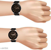 Skylark FastDeals Mr & Mrs couple Dial Leather Strep Couple Watch Analog Watch - For Men & Women