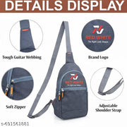 Sling Chest Bag for Men & Women | Unisex Crossbody Shoulder Bag | Mobile Wallet Cash Bag