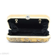 Zari Embroidery Women's Clutch for Wedding and parties