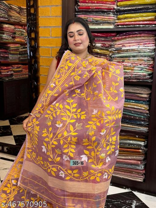 Best Quality Lata Dhakai Jamdani Saree