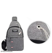 Chest Bag for Men | Single Shoulder Backpack Sling Bag for Travel, Hiking, Jogging, Gym, Picnic & Daily Use (PACK OF 1)