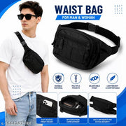 Waist Bag for Men Women | Trendy Crossbody Sling Bag | Stylish Travel & Daily Use Bag