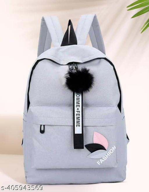 RHk Fashionable Women Backpacks Grey  | Style | RHk | Fashionable | Women | Backpacks | Grey | Durable |
