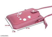 MAHABAL Sling Bags for Women Latest |Crossbody Bag | Phone Bag Stylish PU Leather.Mobile Cell Phone Holder Pocket Purse Wallet Mini Shoulder Bags Ideal Gift for Women. (pair of 2 sling bag)