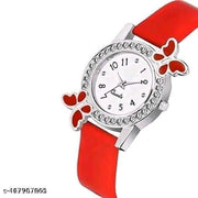 Trending Famous Stylish Boys Sports Watch + Womens/Girls Analog Watch Butterfly Pattern