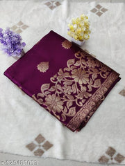 Art Silk ,WOMEN'S BANARASI ART SILK SAREE WITH UNSTITCHED BLOUSE PIECE/Banarasi Silk/Sarees Banarasi/ Saree Collection/Banarasi Weaving Traditional