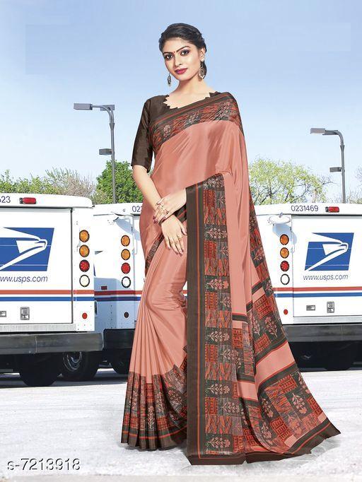 Beautiful Crepe Saree