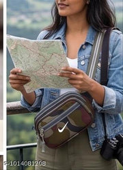 Premium Camouflage Crossbody Sling Bag