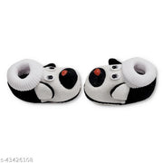Tarun Child Care Baby Booties Baby Shoes for Any Occasions, Festive-0 to 10 Months Unisex-White Black
