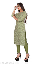 Polyster/Crepe fabric-Women's Fashion Crepe Fabric Printed Straight Kurti, Extra pluse Size -S, M, L, XL, XXL, 2XL, XXXL, 3XL, 4XL, 5XL,6XL,7XL,8XL (Summer dresses , Winter dresses , Festive dresses)