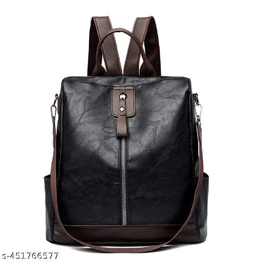 Stylish PU Leather Backpack Handbag Shoulder Bags for Women and Teens Girls | Ladies Purse | Everyday Use | Office | College | Travel | Work | Birthday Gifts for Wife | Sisters