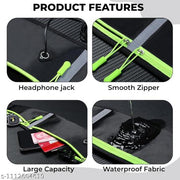 Adjustable Travel Waist Bag with Zipper Compartments