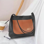 Wome Black Hand-held Bag