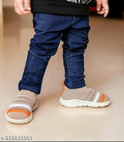 Rotation GLORY-4 Kids Mesh Slip-On Shoes – Beige, Lightweight & Breathable