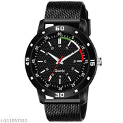 NEW STYLISH PU MEN Analog Watches