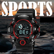 Digital Sports Watch, Silicone Strap, Multi-Function, Waterproof & Shockproof Wrist Watch for Men & Boys-boys watch for men's watch,Sports Watch,Analog Watch,watch for kids,Digital Watch,under 199\-watch,unixes watch,watch for kids