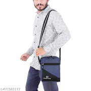 Unisex Sling Bag Cross Body Multipurpose Hand Bag, Sling Bag, For Men & Women. Slim Bag for Office, Cash, Business Collection, Travelling Sling Bag