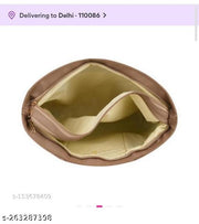 Women Handbag Jhigjhig Pompom Beige Color