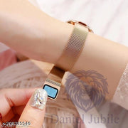 Magnetic Chain magnet strap mash Watch Women watch Classy Heart Butterfly watch Black Girls Unique watch Women chain birthday gift Watch Analog Black watch hand watch new beautiful Girls Watch