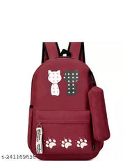 ARK FASHIONS Backpacks For Girls Latest Backpacks For School College Office Travel combo set(pack of 2)