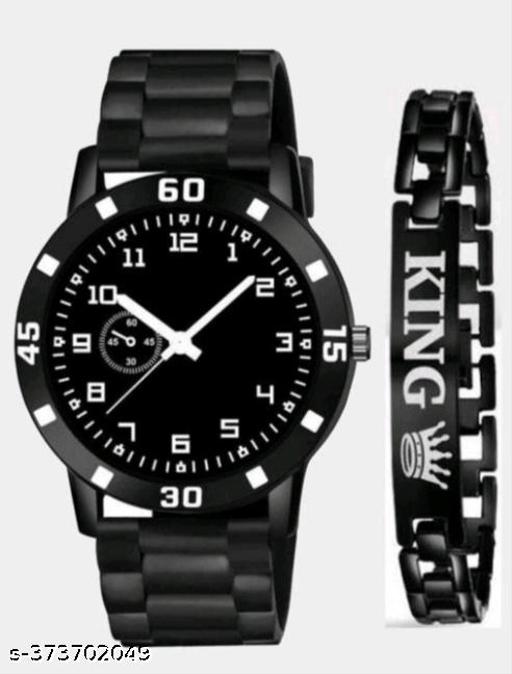 New stylish watch amazing watch wrist watch pu rubber strap watch black colour watch for mens & boys