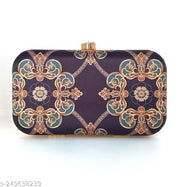 Stylish Handicraft Good Quality Printed Trendy Beautiful Clutch handbag Purse For Wedding, Party, Bridal, Casual