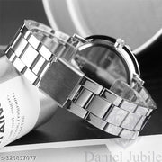 Rishtey Men style Boys Hand Watch Gents 2023 Luxury Design Steel Chain New Model Analog Watch - For Men