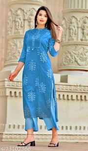Printed Cotton Kurtis for Wedding (ONLY KURTI)