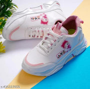 Stylish Pink Casual Sneakers For Women