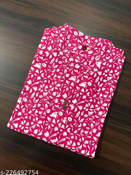COTTAN PRINTED KURTI