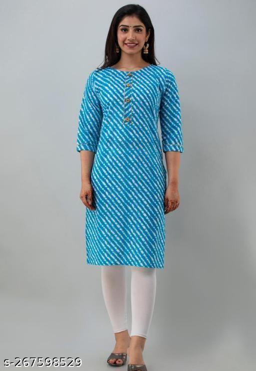 The Comfort Premium Cotton Latest trend Kurti