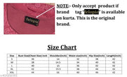 Chikankari Kurti For Women Latest (Calf Length, 3/4th Sleeve)